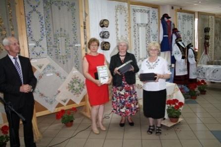 Podsumowanie i otwarcie wystawy Haft Kaszubski - Linia 2014 10.06.2014r.