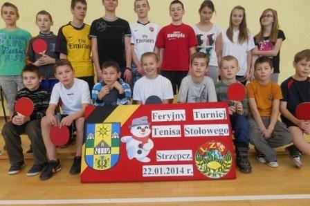 Feryjny Turniej Tenisa Stołowego 22.01.2014r.