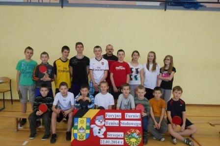 Feryjny Turniej Tenisa Stołowego 22.01.2014r.