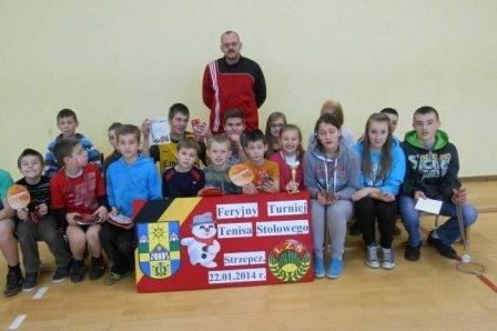 Feryjny Turniej Tenisa Stołowego 22.01.2014r.