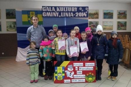 Otwarty Turniej Warcabów 100-polowych 29.01.2014r.