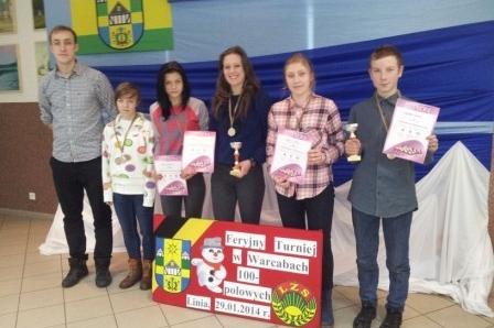 Otwarty Turniej Warcabów 100-polowych 29.01.2014r.