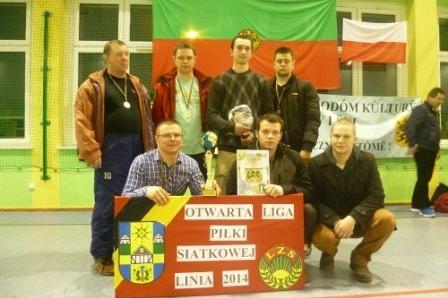 Otwarta Liga Piłki Siatkowej styczeń/luty.2014r.