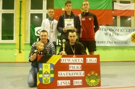 Otwarta Liga Piłki Siatkowej styczeń/luty.2014r.