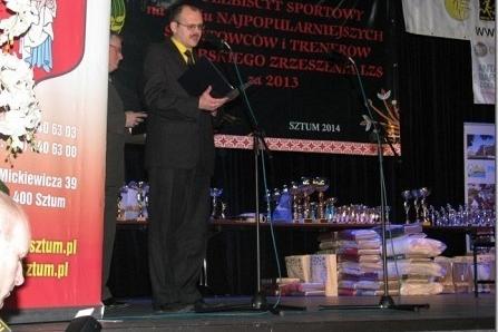 XIV Plebiscyt Sportowy na 10-ciu Najpopularniejszych Sportowców i Trenerów Wsi Pomorskiej LZS w Sztumie 15.02.2014r.