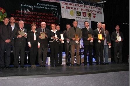 XIV Plebiscyt Sportowy na 10-ciu Najpopularniejszych Sportowców i Trenerów Wsi Pomorskiej LZS w Sztumie 15.02.2014r.