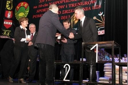 XIV Plebiscyt Sportowy na 10-ciu Najpopularniejszych Sportowców i Trenerów Wsi Pomorskiej LZS w Sztumie 15.02.2014r.