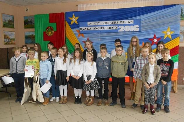 Gminny Konkurs Wiedzu z Języka Angielskiego
