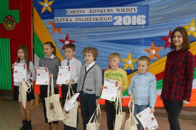 Gminny Konkurs Wiedzu z Języka Angielskiego