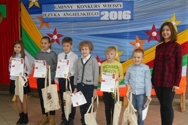 Gminny Konkurs Wiedzu z Języka Angielskiego