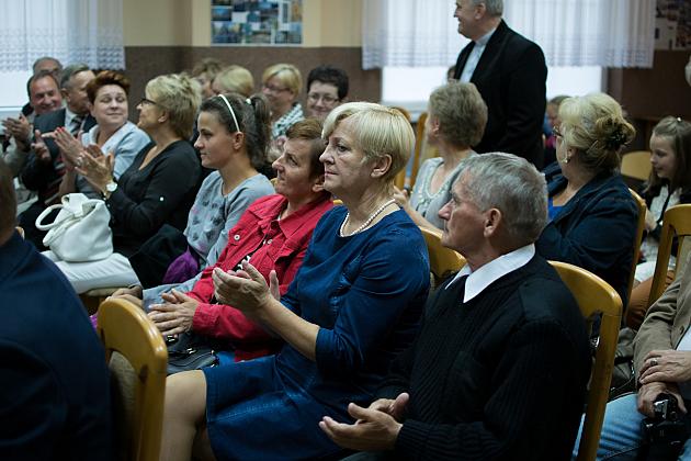 Wernisaż prac malarskich w Gminnym Domu Kultury w Lini