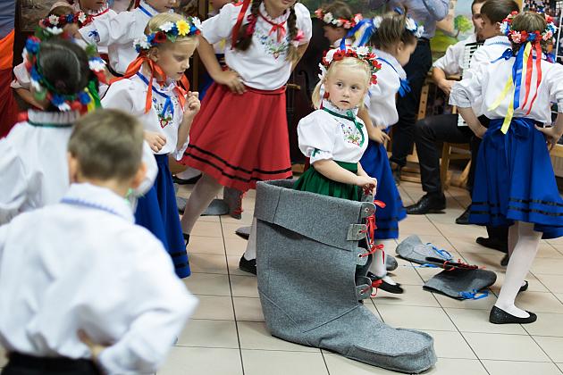 Wernisaż prac malarskich w Gminnym Domu Kultury w Lini