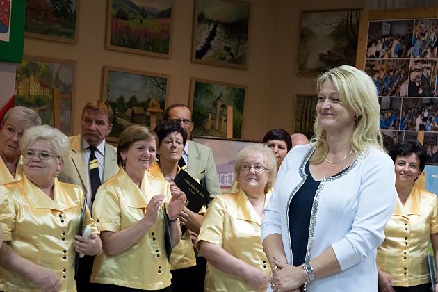 Wernisaż prac malarskich w Gminnym Domu Kultury w Lini