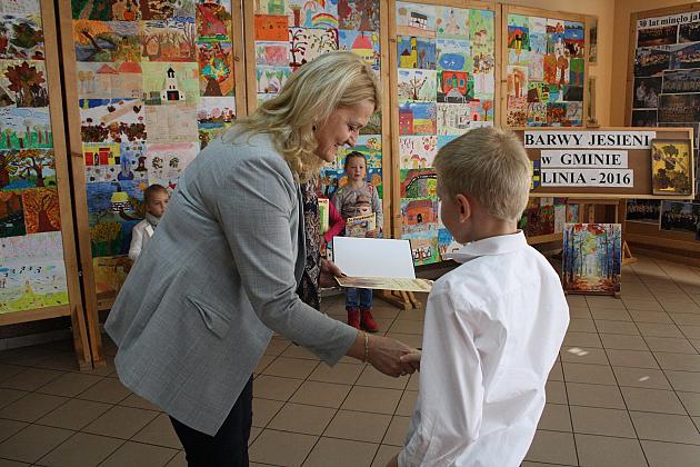 BARWY JESIENI w GMINIE LINIA - KONKURS PLASTYCZNY - 2016