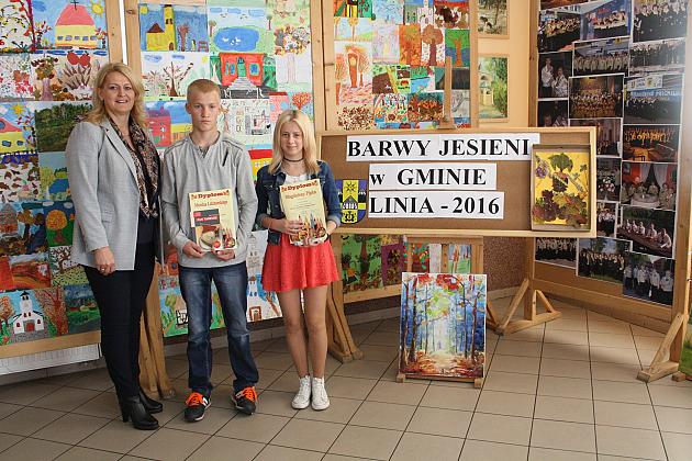 BARWY JESIENI w GMINIE LINIA - KONKURS PLASTYCZNY - 2016