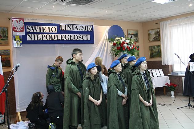 Święto Niepodległości w Gminie Linia