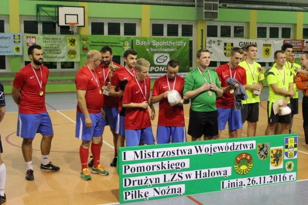 I Mistrzostwa Województwa Pomorskiego Drużyn LZS w Halową Piłkę Nożną