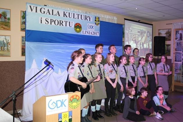 VI Gala Kultury i Sportu Gminy Linia