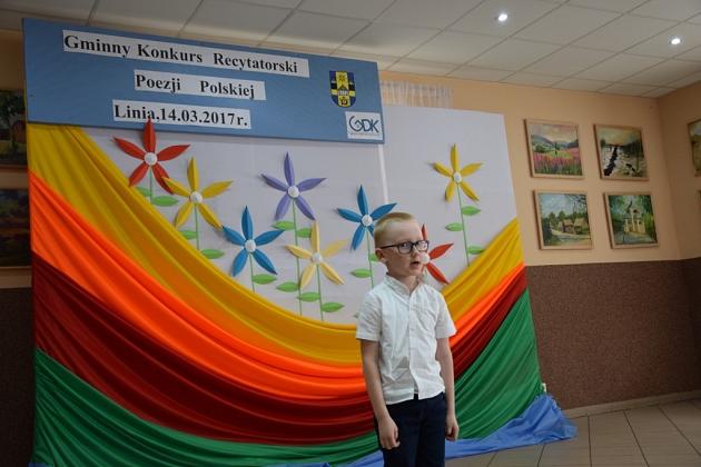 Gminny Konkurs Recytatorski Poezji Polskiej