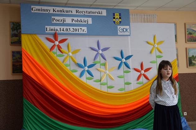 Gminny Konkurs Recytatorski Poezji Polskiej