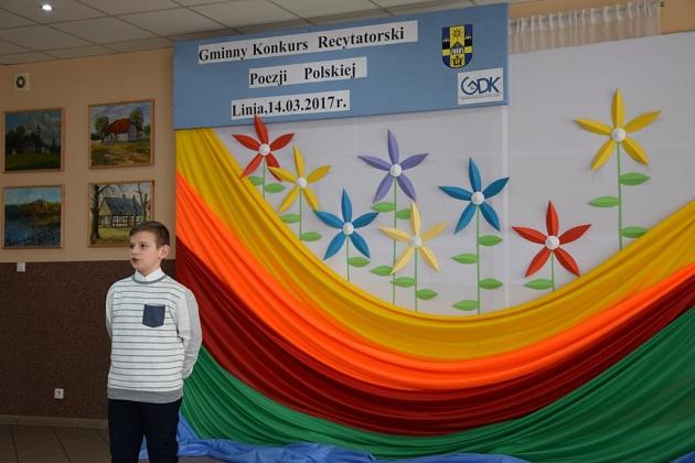 Gminny Konkurs Recytatorski Poezji Polskiej