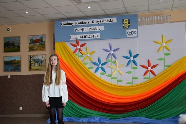 Gminny Konkurs Recytatorski Poezji Polskiej