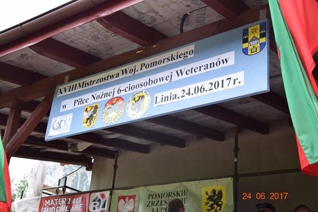 XVIII Mistrzostwa Województwa Pomorskiego w Piłce Nożnej Weteranów i sportowe Powitanie Lata w Lini