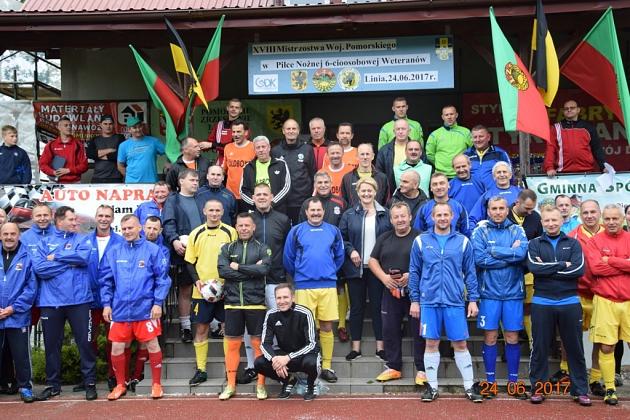 XVIII Mistrzostwa Województwa Pomorskiego w Piłce Nożnej Weteranów i sportowe Powitanie Lata w Lini