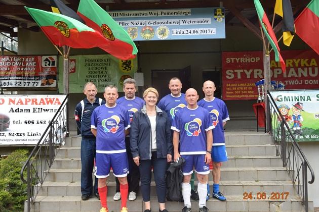 XVIII Mistrzostwa Województwa Pomorskiego w Piłce Nożnej Weteranów i sportowe Powitanie Lata w Lini
