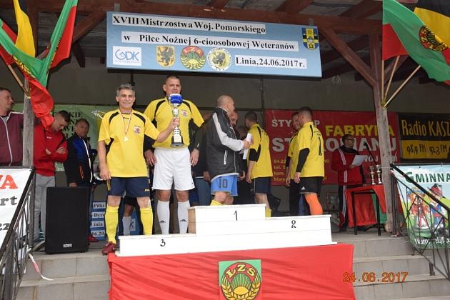 XVIII Mistrzostwa Województwa Pomorskiego w Piłce Nożnej Weteranów i sportowe Powitanie Lata w Lini