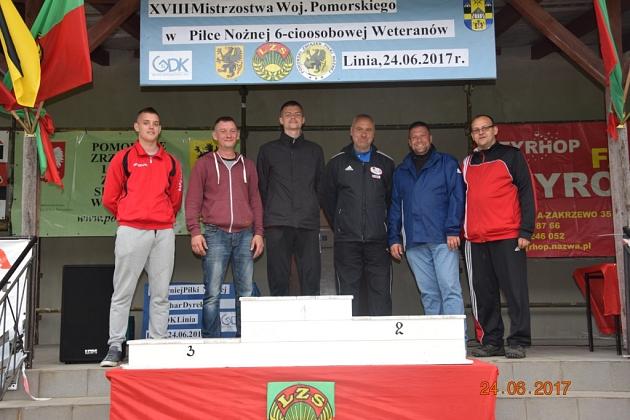 XVIII Mistrzostwa Województwa Pomorskiego w Piłce Nożnej Weteranów i sportowe Powitanie Lata w Lini