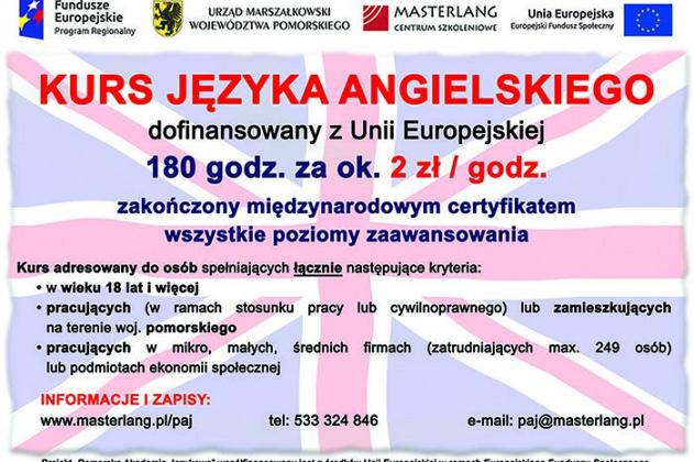 Dofinansowane kursy językowe