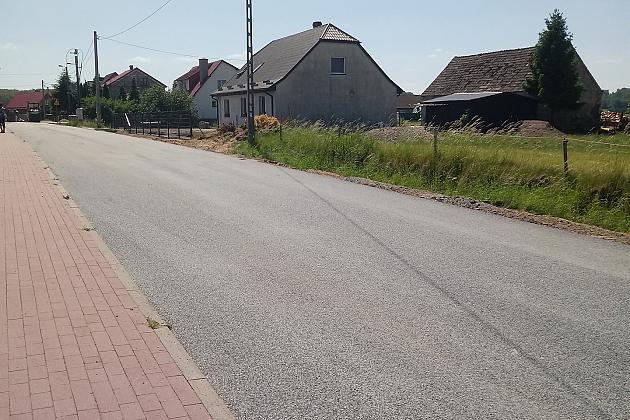 Remont drogi gminnej w miejscowości Kętrzyno  z „Programu rozwoju gminnie i powiatowej infrastruktury drogowej na lata 2016-2019