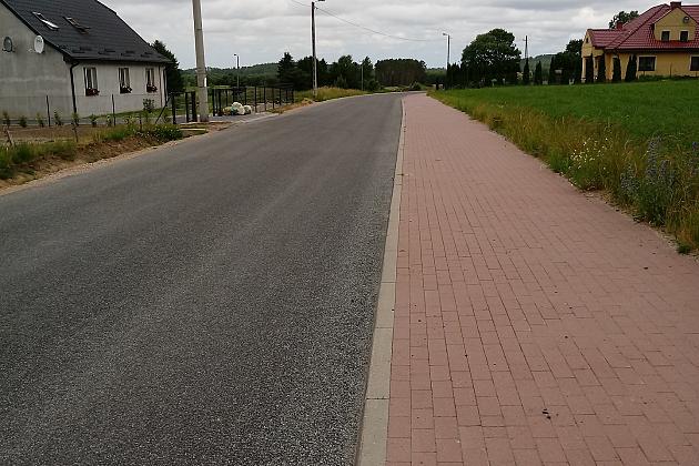 Remont drogi gminnej w miejscowości Kętrzyno  z „Programu rozwoju gminnie i powiatowej infrastruktury drogowej na lata 2016-2019