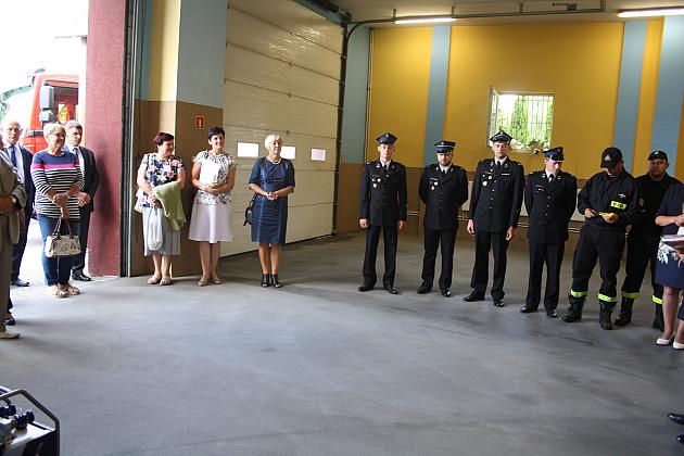 Środki z Funduszu Sprawiedliwości dla strażaków z GMINY LINIA