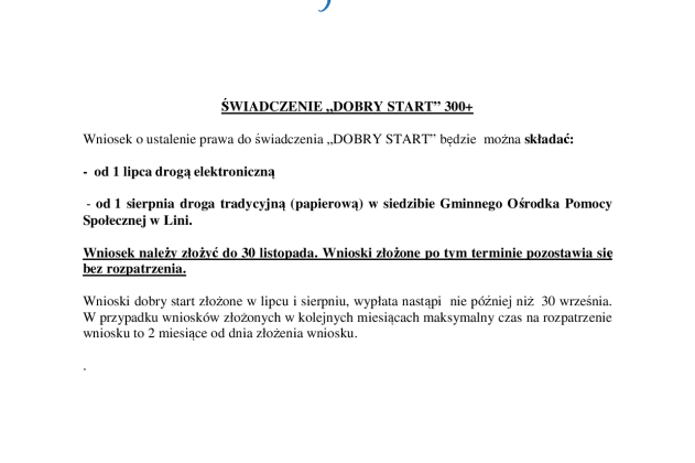 300+, 500+  od 1 lipca ruszają wnioski online.