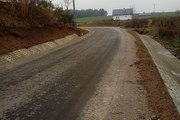 Przebudowa nawierzchni drogi gminnej –ul. Długiej w miejscowości Pobłocie