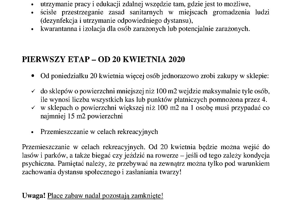 Uwaga! Koronawirus COVID-19  (aktualizacja 2020.04.17 godz. 12:00)