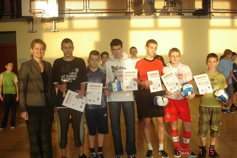 Zimowy turniej piłki halowej o Puchar p.o. Dyrektora GDK 15.01.2008r.