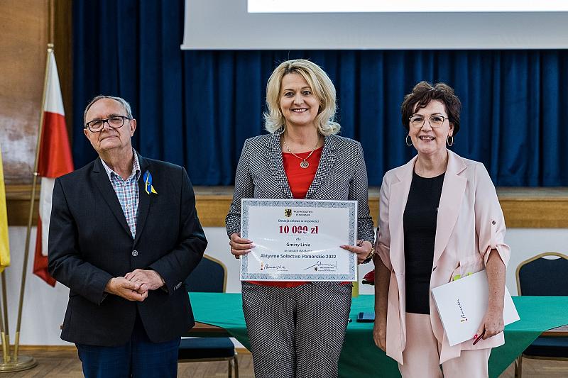 Gmina Linia otrzymała dofinansowanie z programu Aktywne Sołectwo Pomorskie w kwocie 10 000,00 zł.